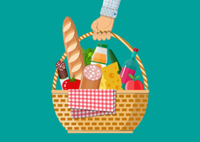 Doação de cestas básicas