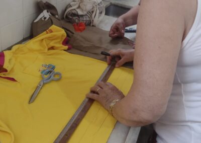 Descarte sustentável de uniformes