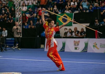 Atleta patrocinada pela Leme Armazéns dá show em Panamericano￼