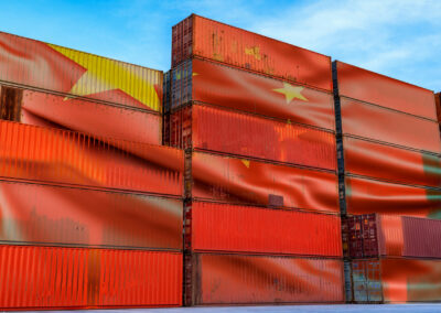 Registro de exportação para a China