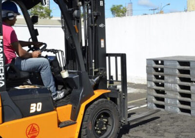 Formação de novos operadores de empilhadeira