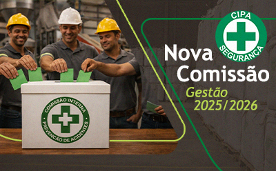 Nova Comissão CIPA – Gestão 2025/2026