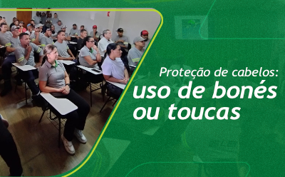 Proteção de cabelos: uso de bonés e toucas